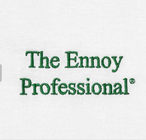 Ennoy T-Shirts Professional S/S T-Shirt (White X Green)