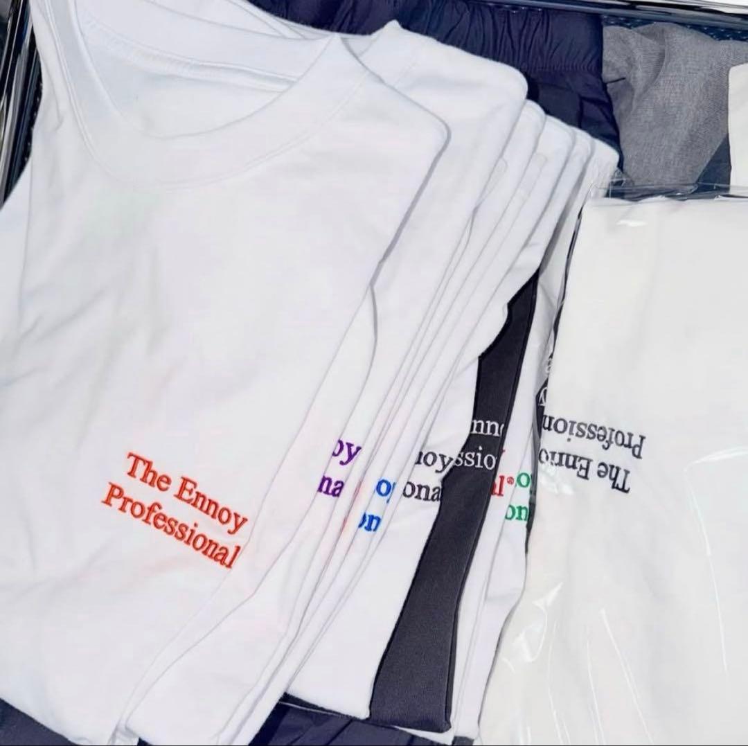 Ennoy T-Shirts Professional S/S T-Shirt (White X Green)