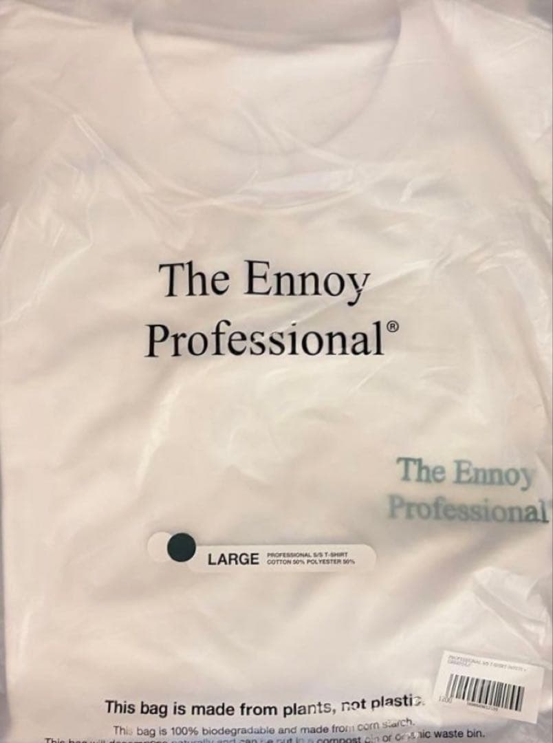 Ennoy T-Shirts Professional S/S T-Shirt (White X Green)
