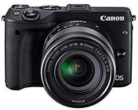 Digital Slr Canon Eos M3 Ef-M18-55Mm F3.5-5.6 Is Stm Eosm3Bk-1855Isstmlk Qqffhab