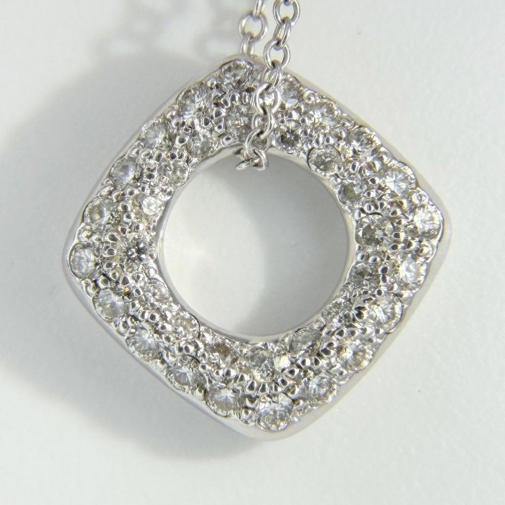 Tiffany Necklace 18 Wg Au750 Tiffany&Co. K18 3.3G