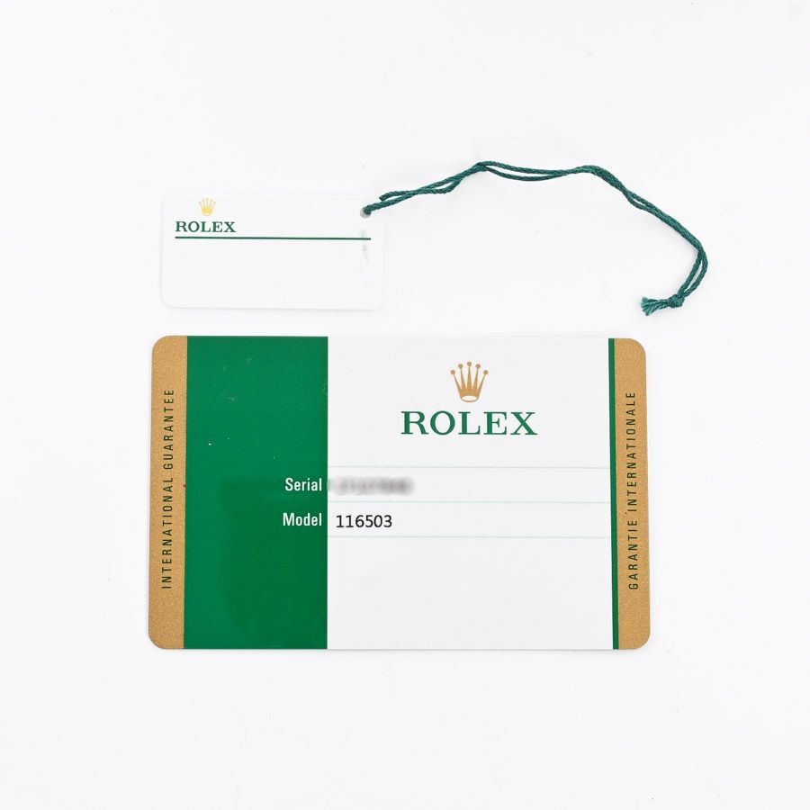 Rolex Automatic Winding Clock 116503G