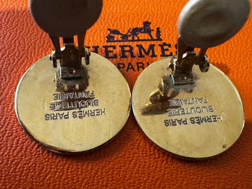 Hermes Clip-On Earrings