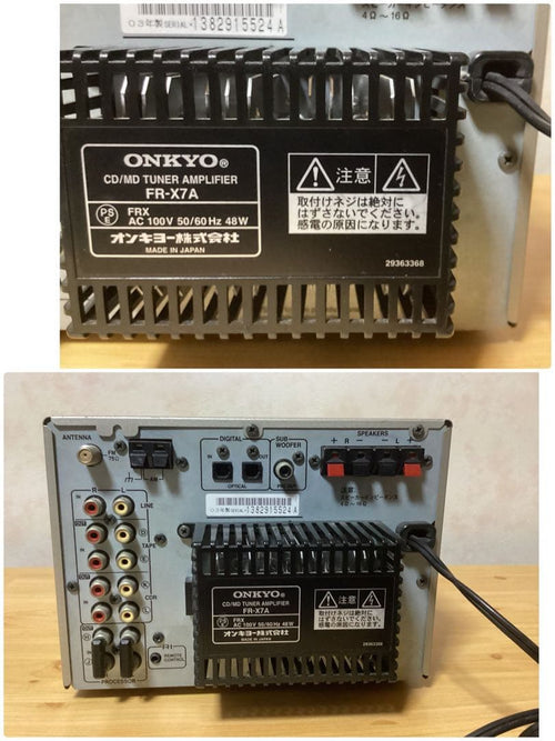 Onkyo Cd Md Cassette Deck Fr-X7A D-N7X Bt