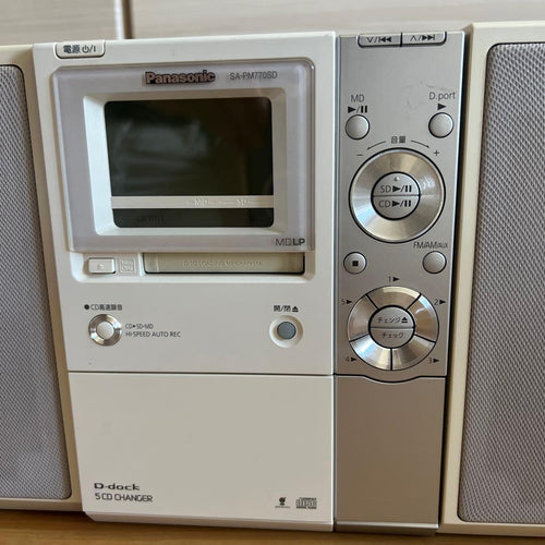 Panasonic Mini Component Systems Sa-Pm770Sd