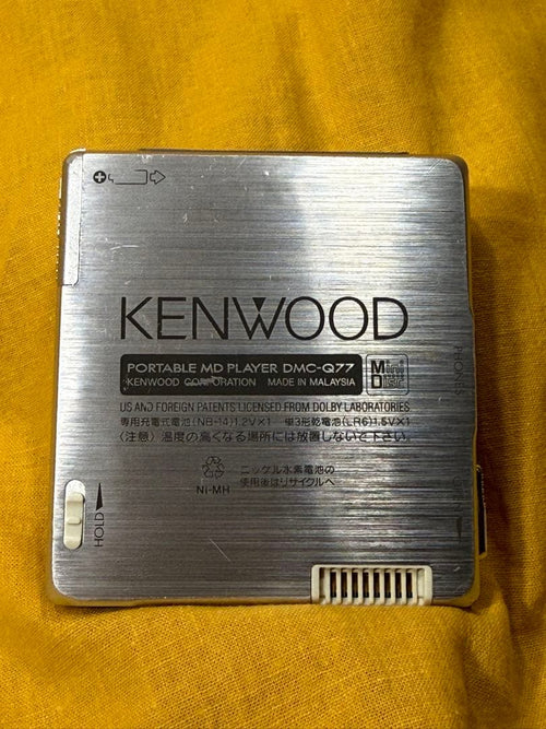 Kenwood Portable Md Player Dmc-Q77