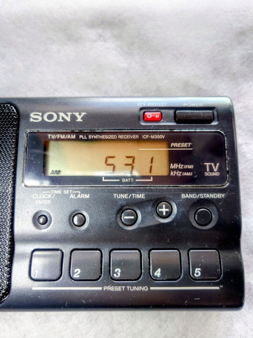 Sony Radios Radio Cassette Players Icf-M750V Fm/Am