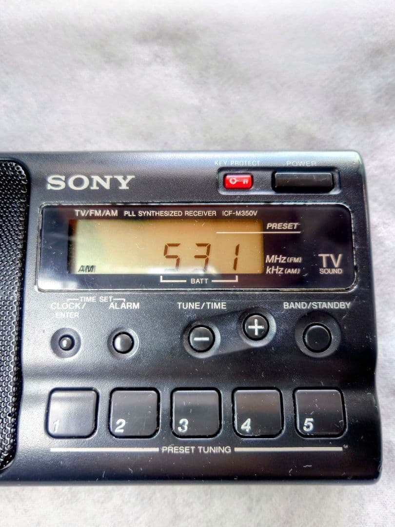 Sony Radios Radio Cassette Players Icf-M750V Fm/Am