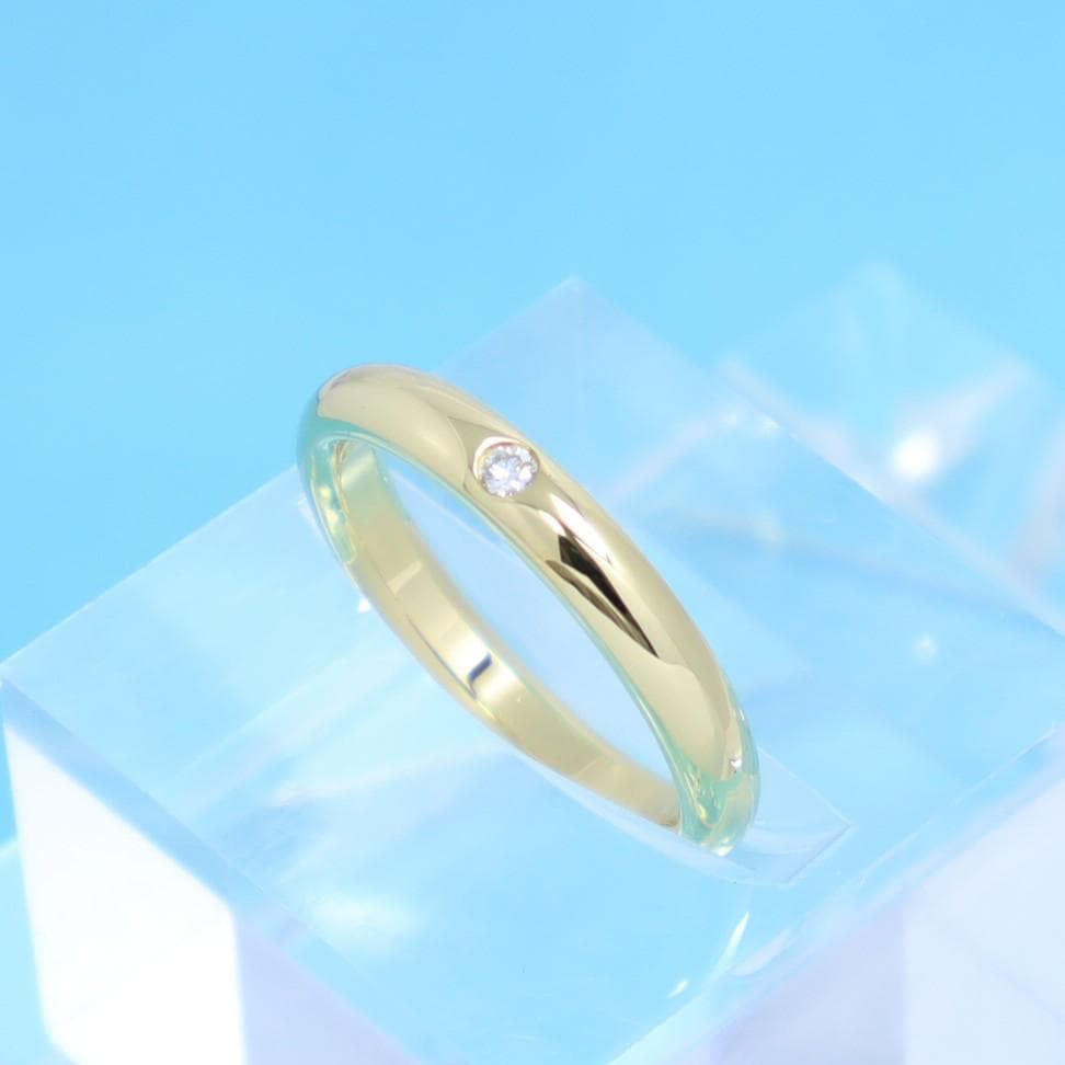 Tiffany Rings K18Yg 7.5