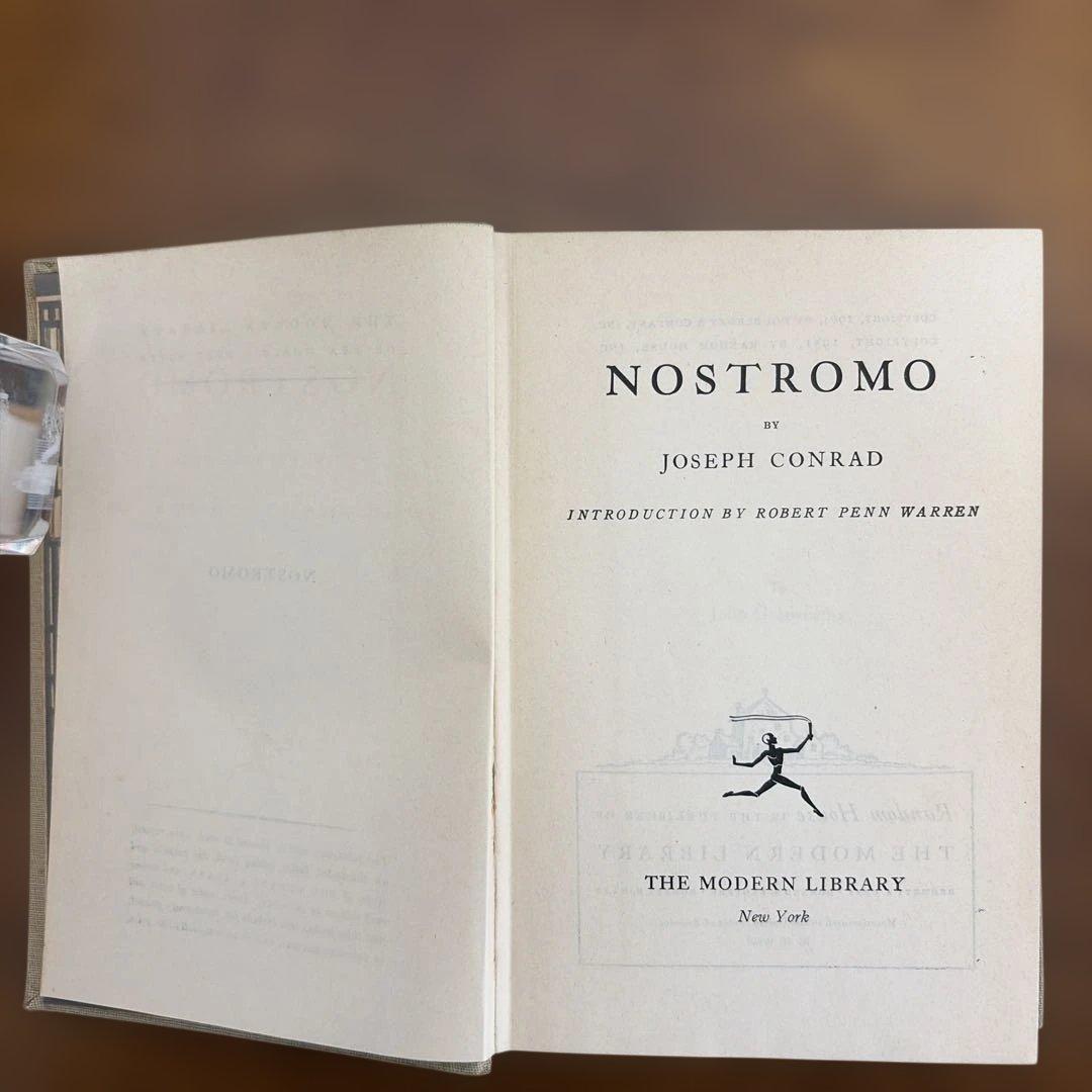 Foreign-Language Books Nostromo By Joseph Conrad 1951