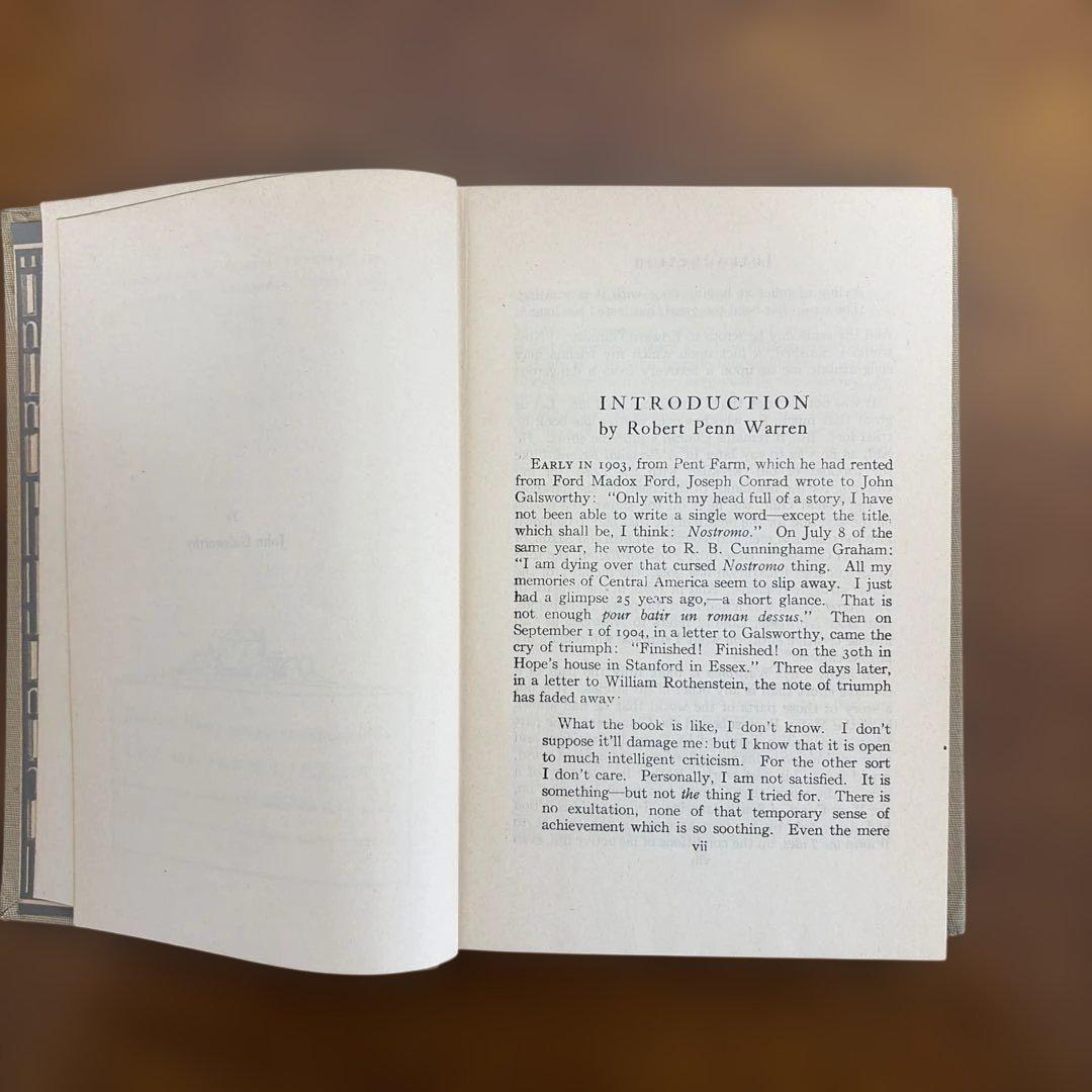 Foreign-Language Books Nostromo By Joseph Conrad 1951