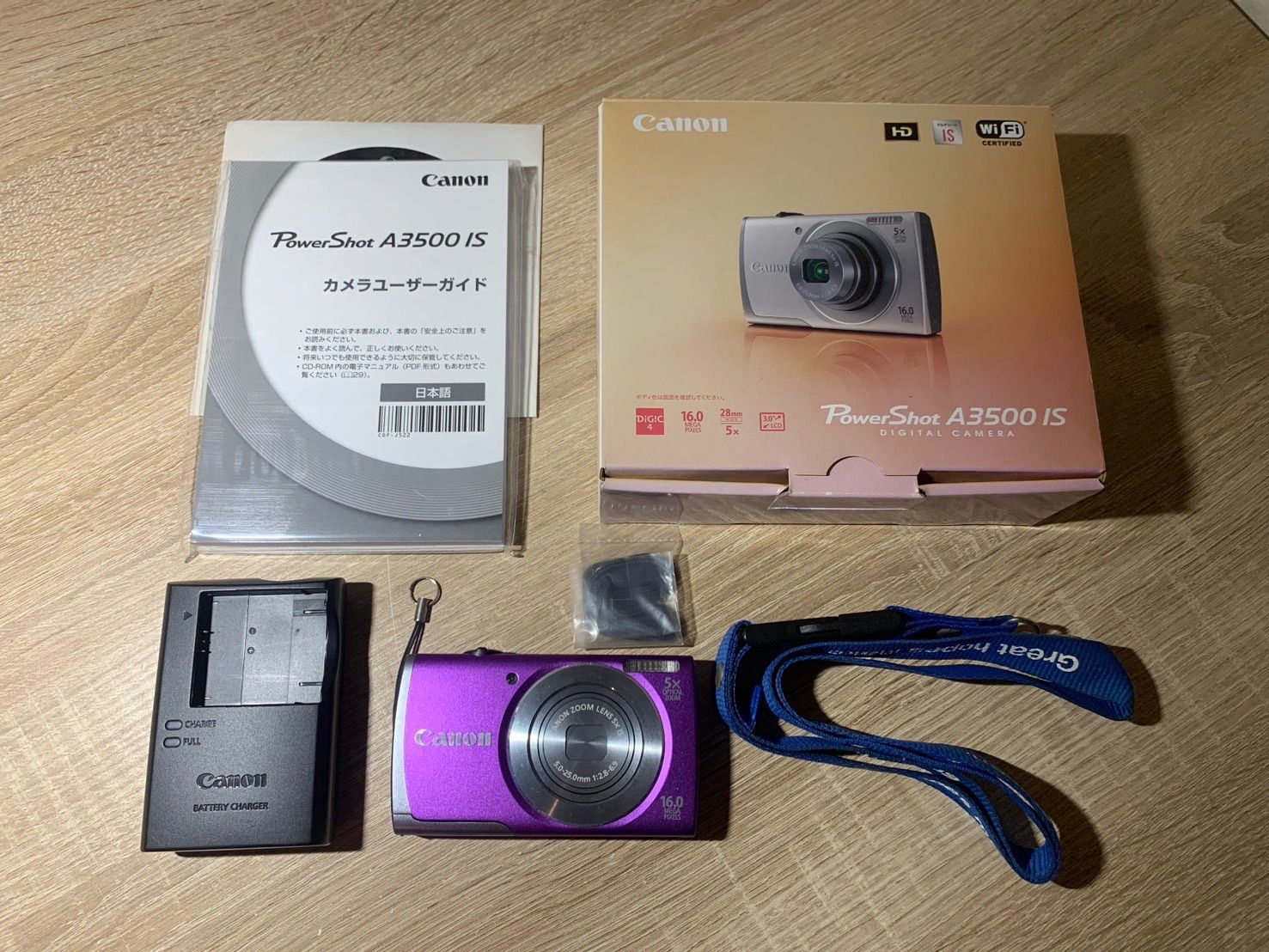 Compact Digital Camera 1464 Canon Powershot A3500 Is