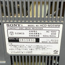 Sony Cd, Md Cassette Decks Hcd-M35Wm