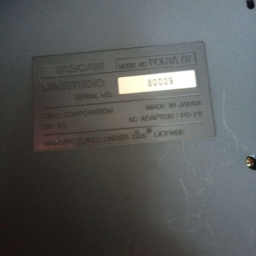 Tascam Dj Mixers Porta Ministudio 07 4 Mtr