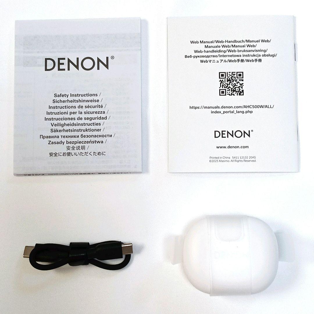 Denon Wireless Earphones Ah-C500Wwtem F1