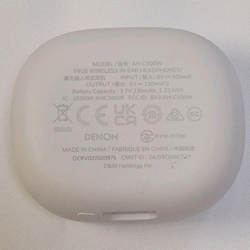 Denon Wireless Earphones Ah-C500Wwtem F1