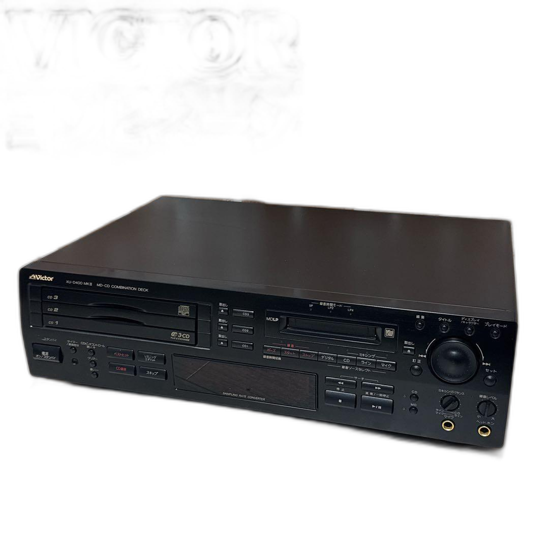 Victor Cd Md Cassette Deck Xu-D400Mk2