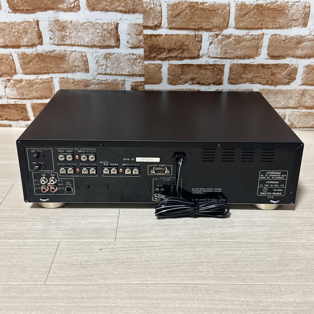 Victor Cd, Md Cassette Decks Xu-D400Mk2