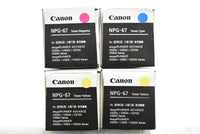 Toner Cartridge Npg-67 3 4 Canon Itxcvxnxsjjk-D-N12-Byebye