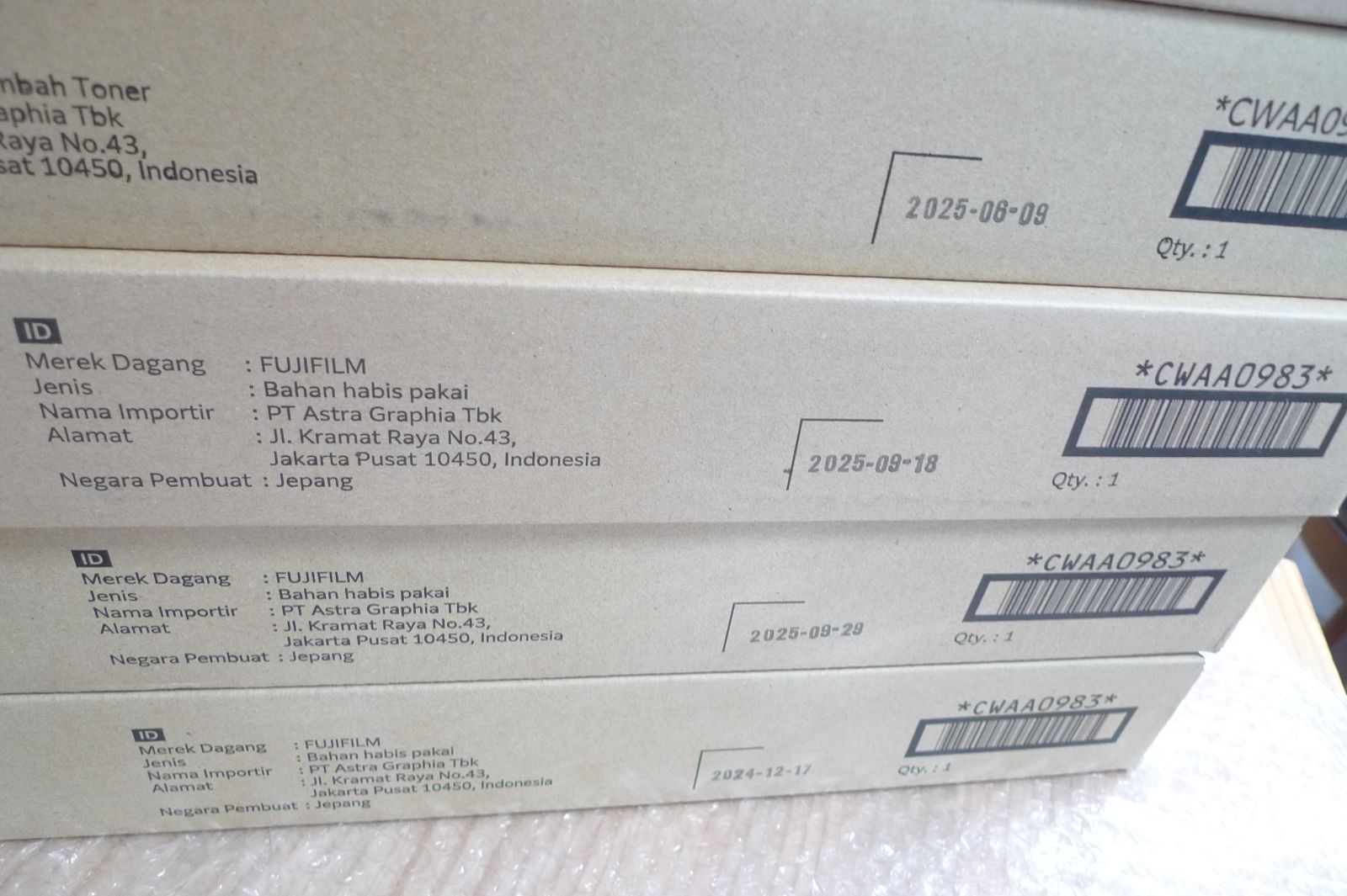 Toner Cartridge Cwaa0901 2 Cwaa0983 3 5 G0703(Ho)