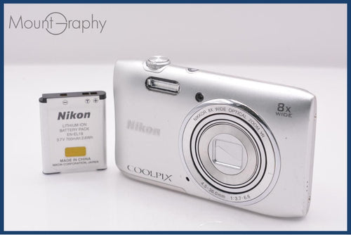 Compact Digital Camera Nikon Coolpix S3600 8X #Ak275