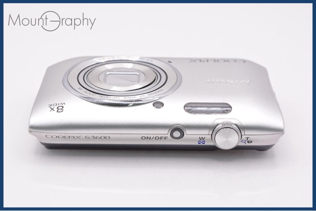 Compact Digital Camera Nikon Coolpix S3600 8X #Ak275