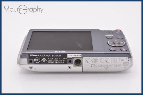 Compact Digital Camera Nikon Coolpix S3600 8X #Ak275