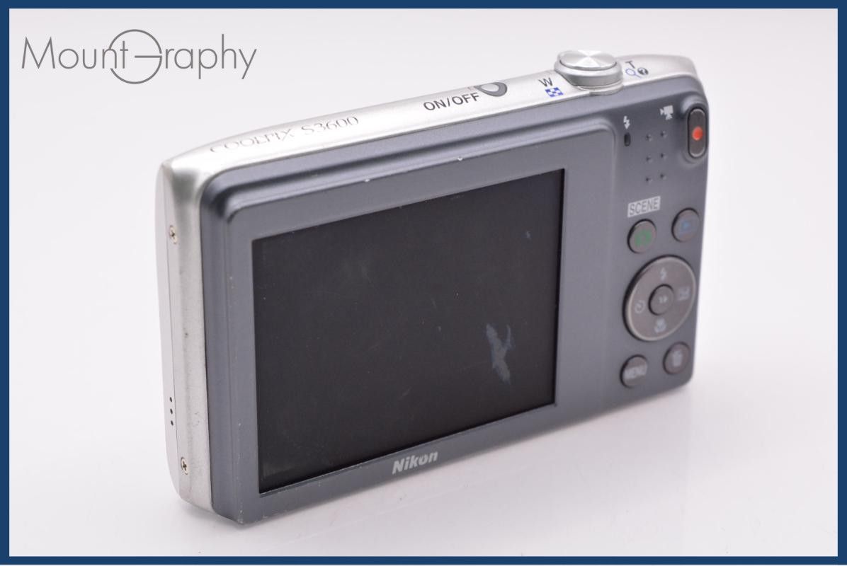 Compact Digital Camera Nikon Coolpix S3600 8X #Ak275