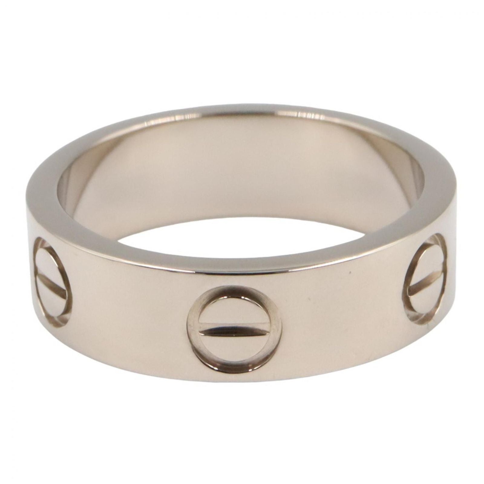Cartier Ring K18Wg Used A