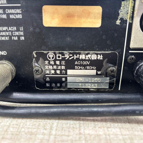 Roland Power Amplifiers Sra-1200