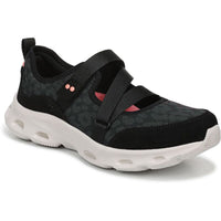 Sneakers Rykactivfoam Womens Mary Jane Walking Sneaker Black Leopard