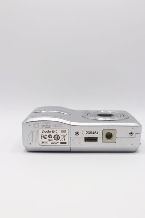 Pentax Compact Digital Camera Optio E40 3