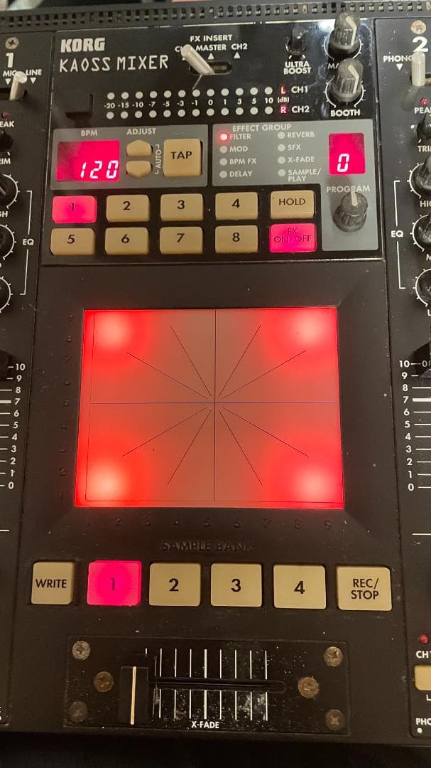 Expansion Pads, Samplers Effects Units Korg Kaoss Mixer Dj
