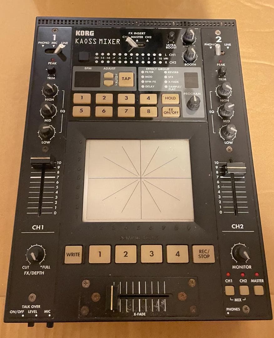 Expansion Pads, Samplers Effects Units Korg Kaoss Mixer Dj