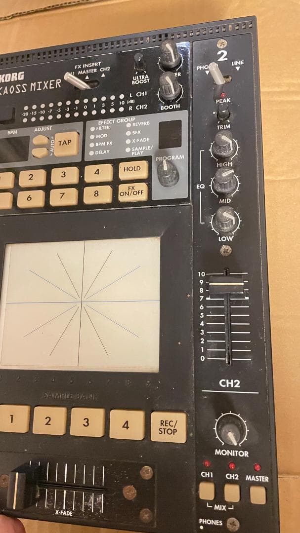 Expansion Pads, Samplers Effects Units Korg Kaoss Mixer Dj