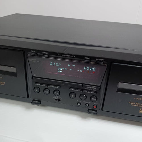 Cd Md Cassette Deck Sony Tc-We475 W