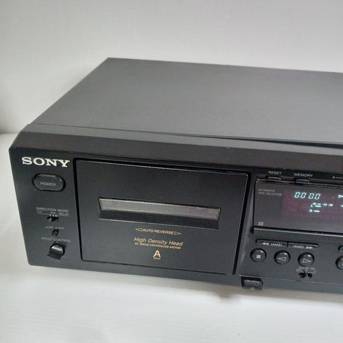 Cd Md Cassette Deck Sony Tc-We475 W