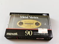 Maxell Cassette Tapes Metal Vertex 90