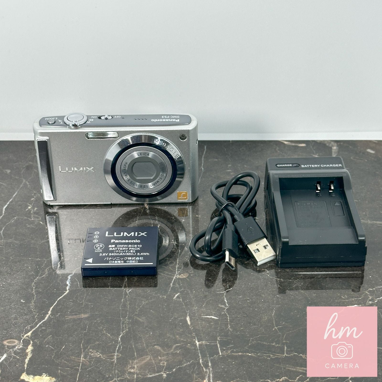 Panasonic Compact Digital Camera Lumix Dmc-Fs3 810 3 Mega O.I.S. Ia
