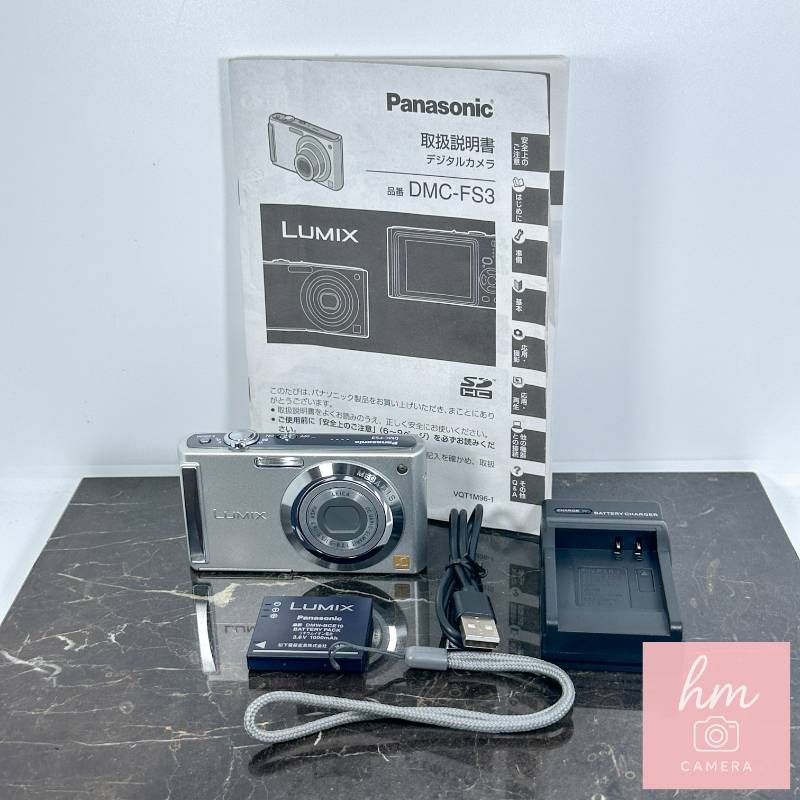 Panasonic Compact Digital Camera Lumix Dmc-Fs3 810 3 Mega O.I.S. Ia