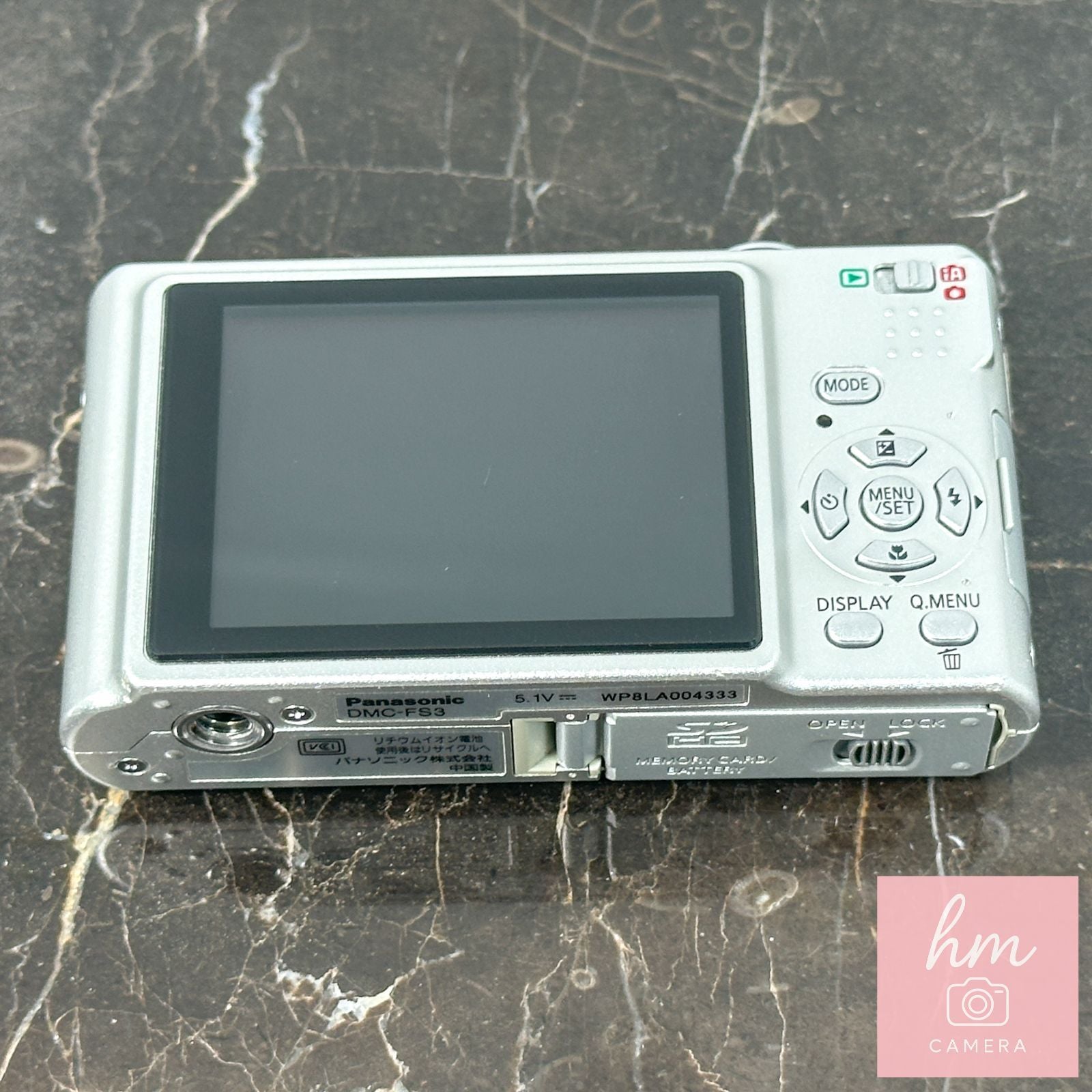 Panasonic Compact Digital Camera Lumix Dmc-Fs3 810 3 Mega O.I.S. Ia