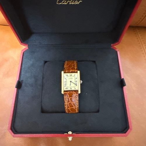 Cartier Hand -Wound Clock