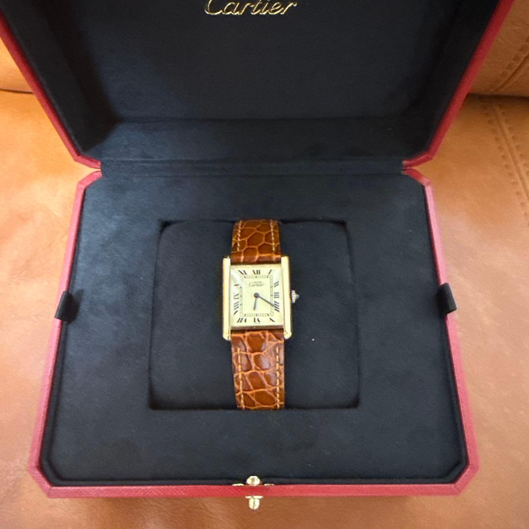 Cartier Hand -Wound Clock