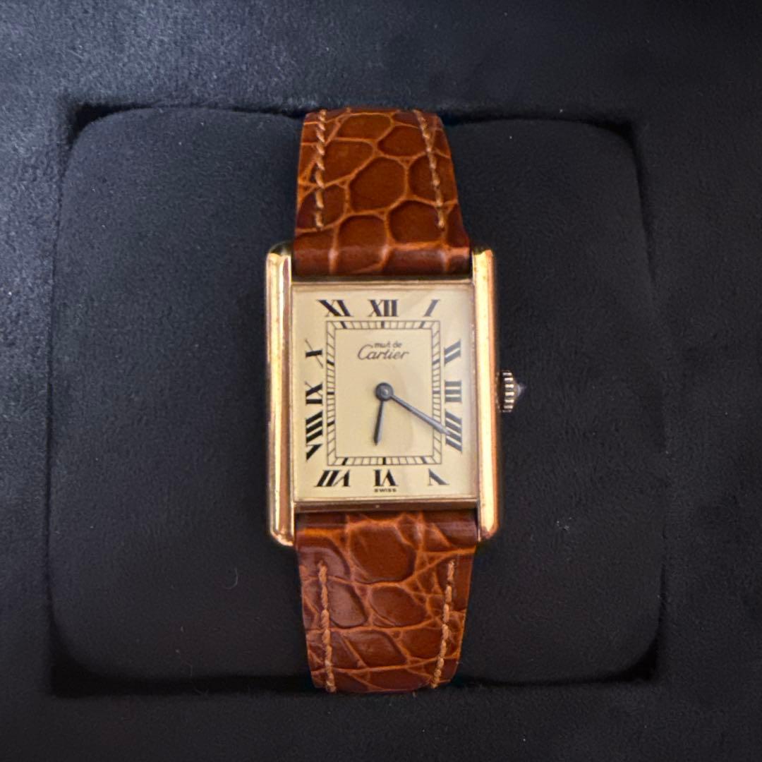 Cartier Hand -Wound Clock