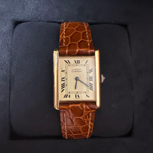 Cartier Hand -Wound Clock