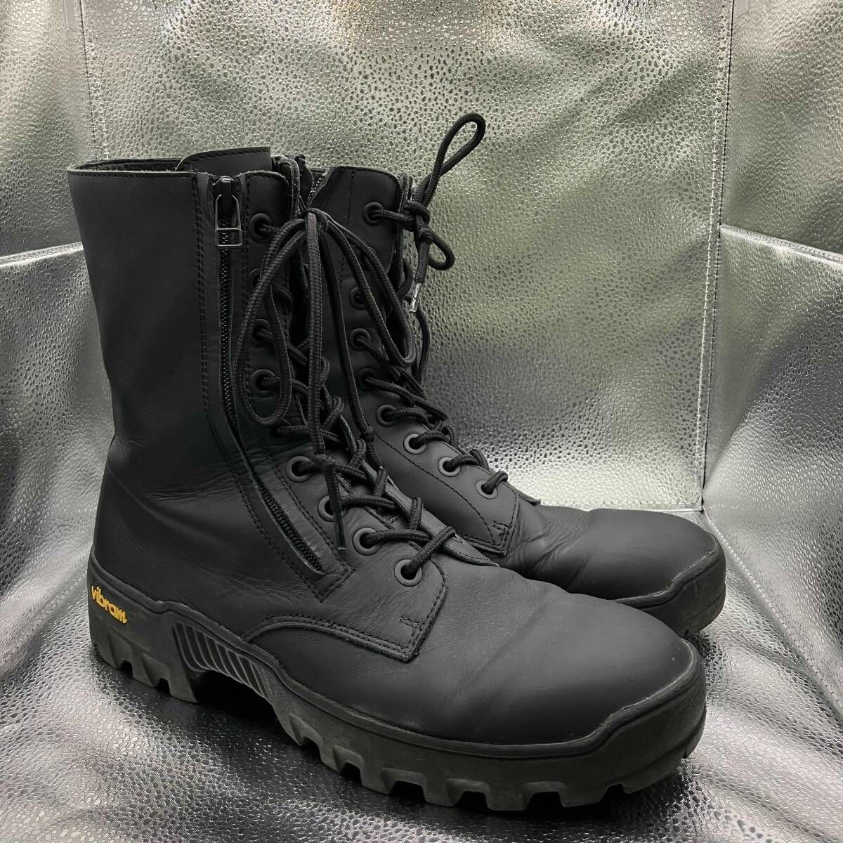 Others 24Aw Yamamoto Pour Homme Cow Leather Boots 24 H0-E04-761-1-05