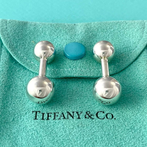 Tiffany Cufflinks 925 Bem2Fe