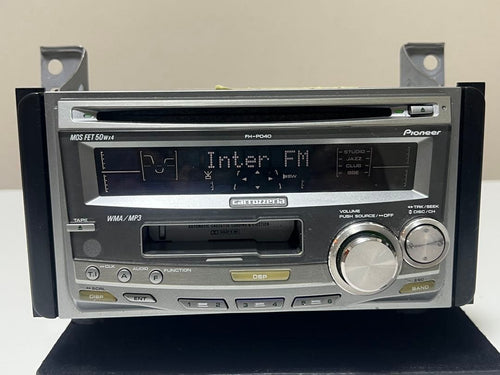 Pioneer Cd, Md Cassette Decks Carrozzeria Fh-P040 2Din
