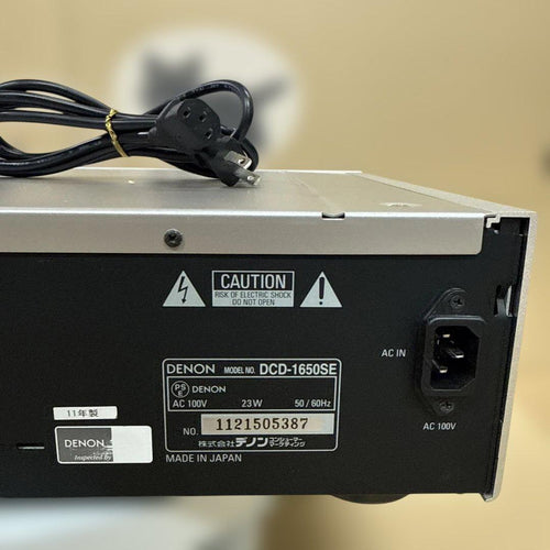 Denon Cd Sacd Player Dcd-1650Se