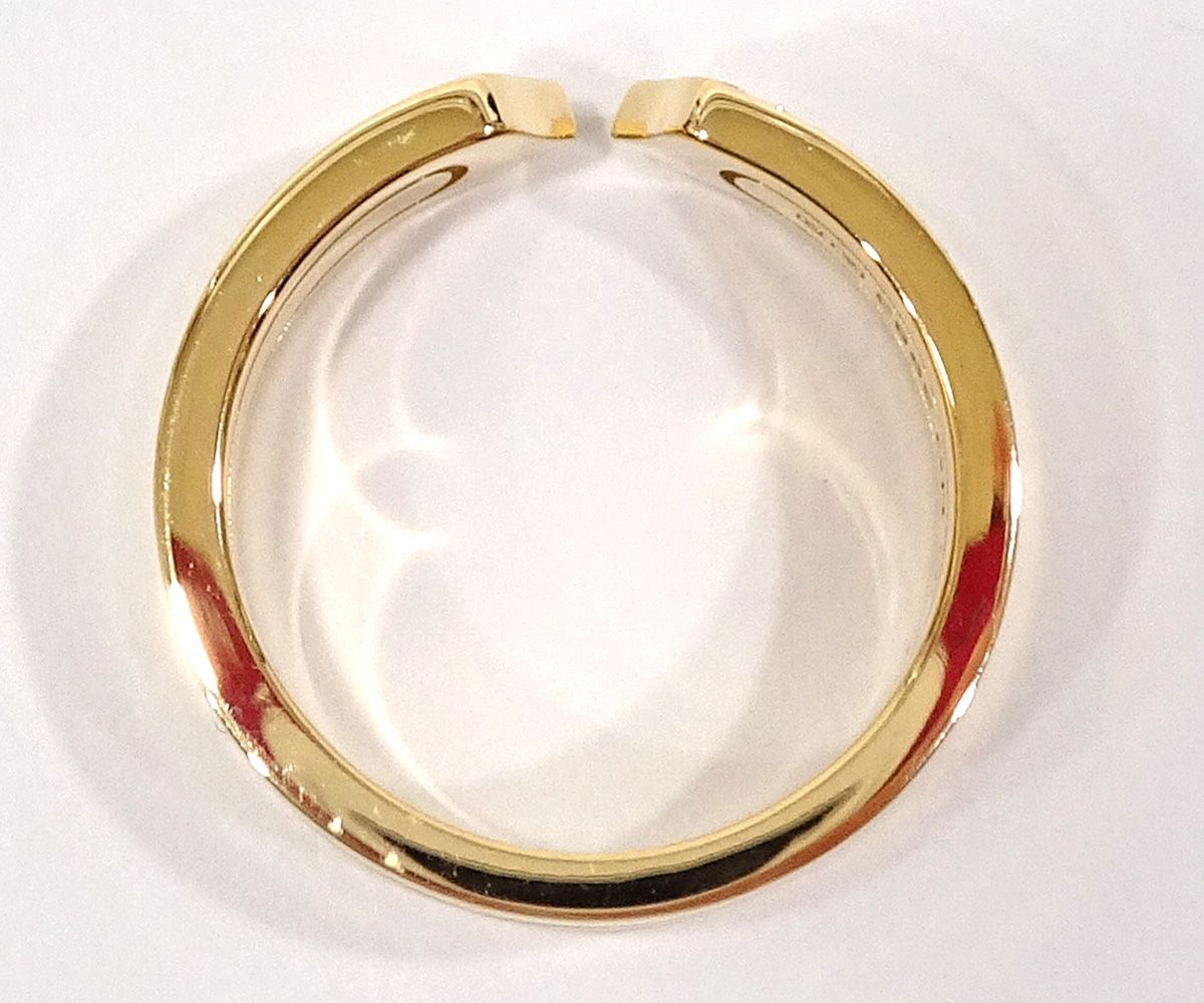 Cartier Ring C2 #52 12 K18 M1691Y